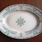 Oval ironstone dish "Compiègne" K&G Lunéville