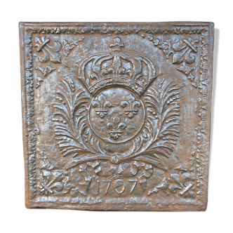 Fireplace plate