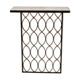 Console moderniste dans le goût de Jean Royère 1960’s