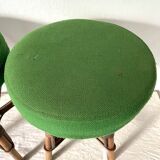 Vintage rattan stools