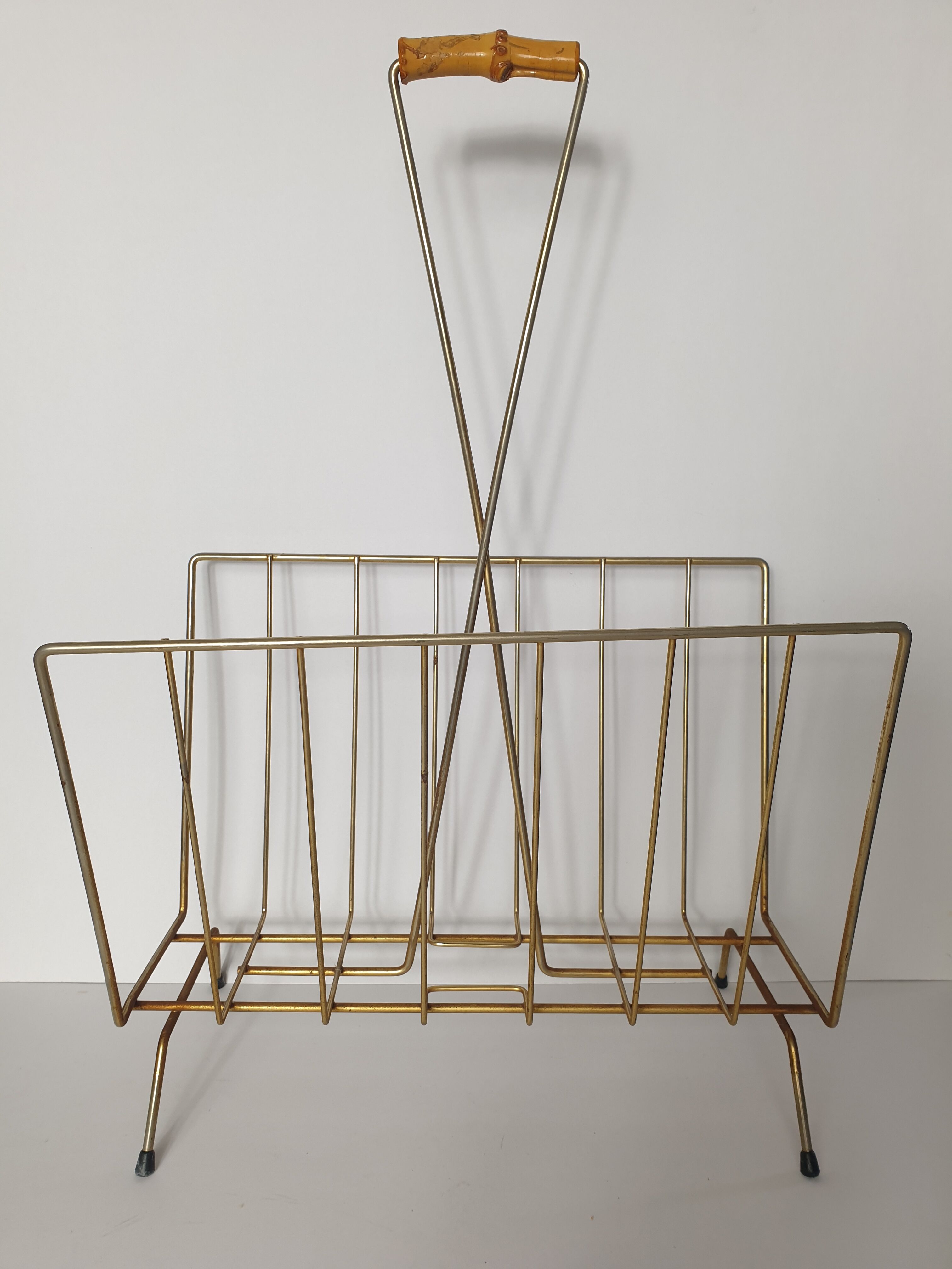 Vintage magazine holder