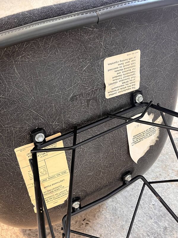 Fauteuil Rocking-chair ''RAR'', Charles et ray Eames pour Herman Miller, 1950s.