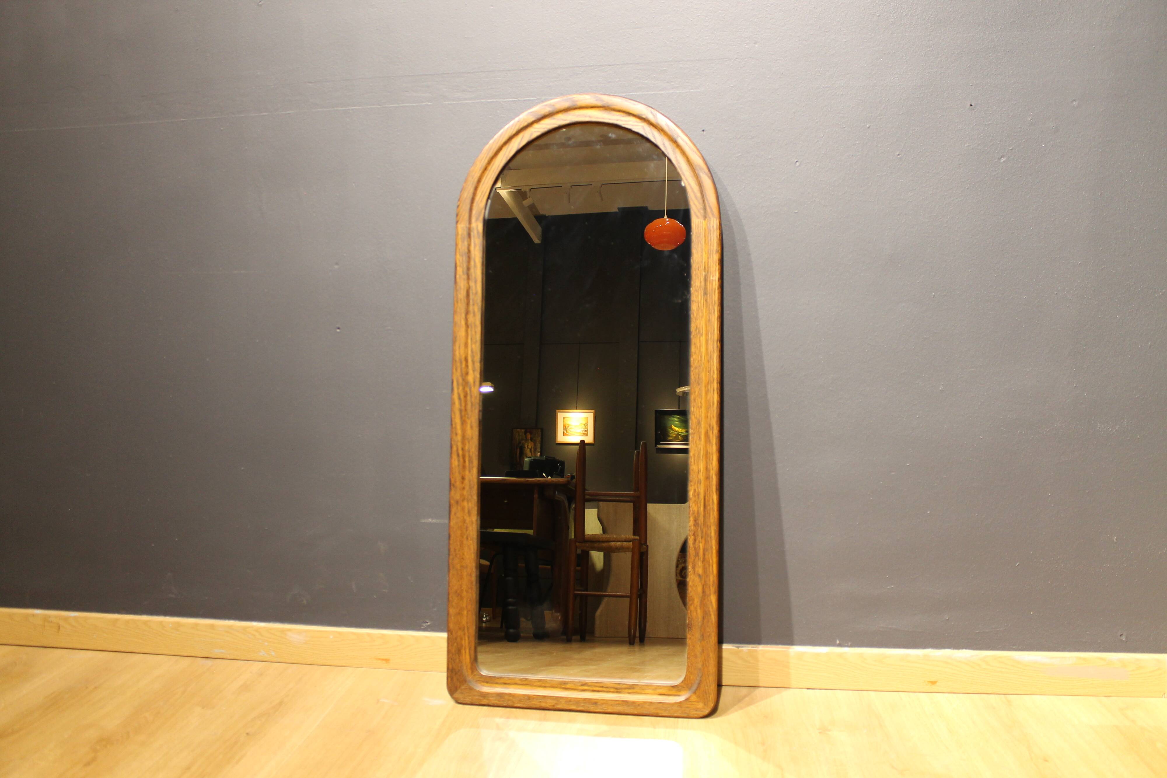 Vintage solid wood mirror