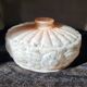 Art Deco Pink Opaline Glass Suspension Lamp Shade Rose Detail