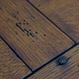 Massive old chene farm table