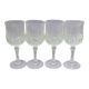 4 verres Longchamp Cristal d’Arques
