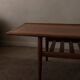 Danish Teak Coffee Table with Slatted Shelf, Grete Jalk 1960s