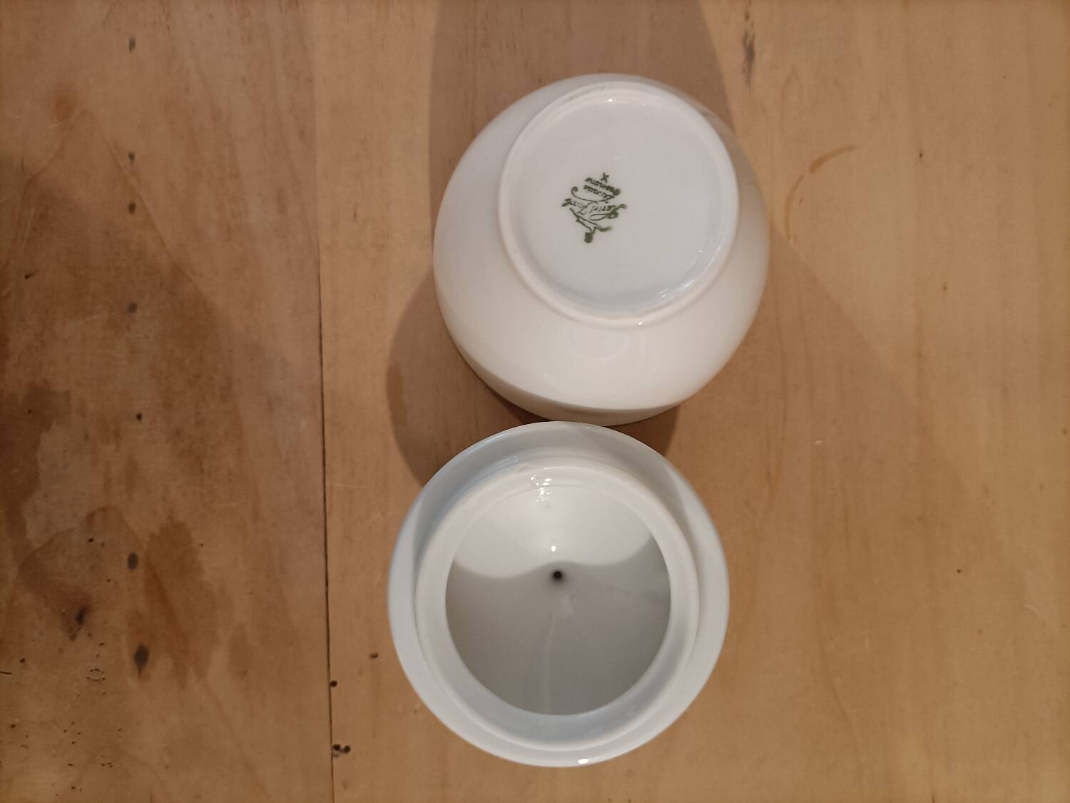 Retro sugar bowl Hertel Jacob Bavaria Germany