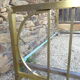 Antique brass bed in 140