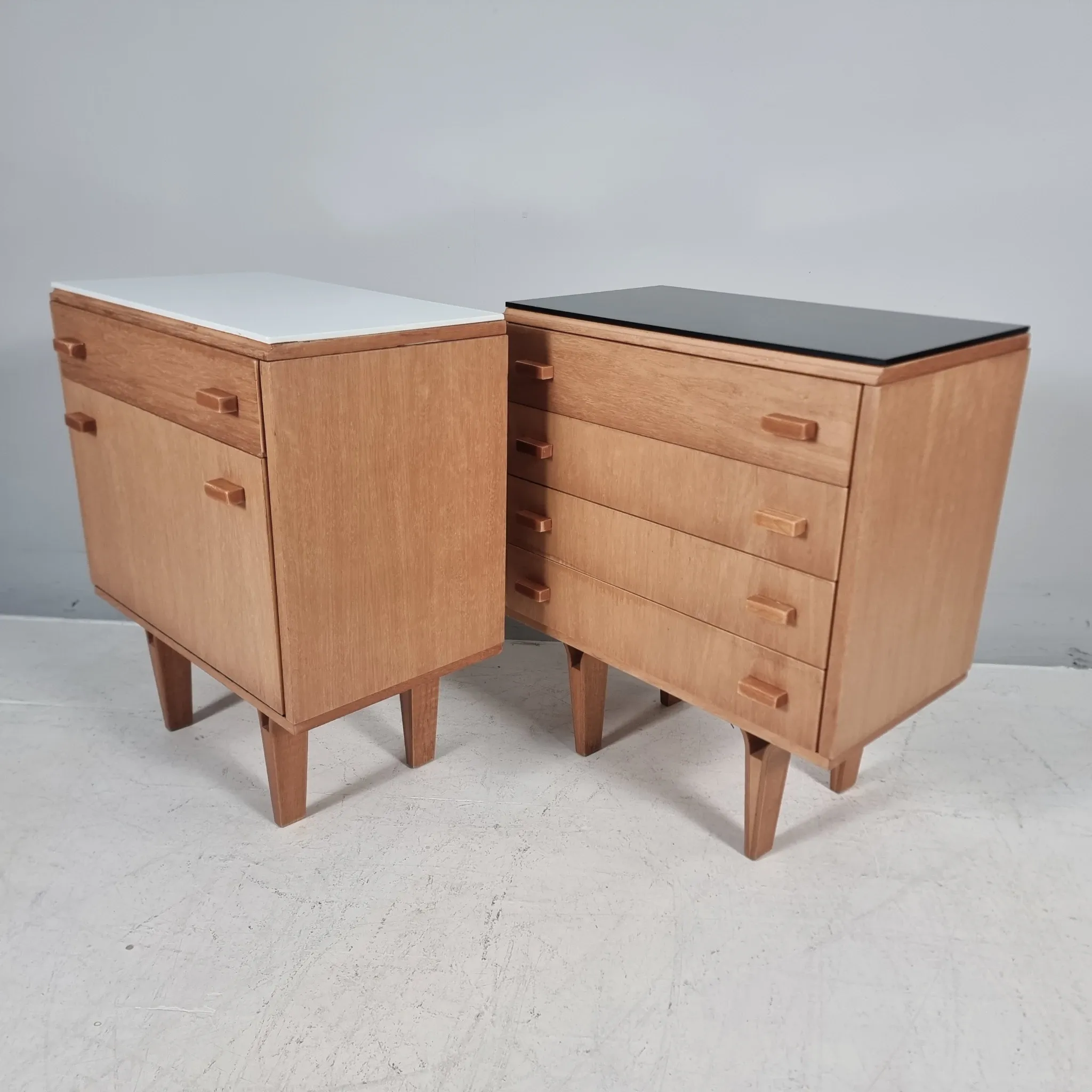 Nightstands by Frantisek Mezulanik, 1970s, Set of 2