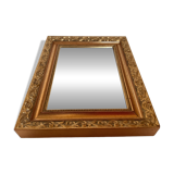 Gilded wooden beaded mirror
