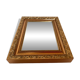 Gilded wooden beaded mirror