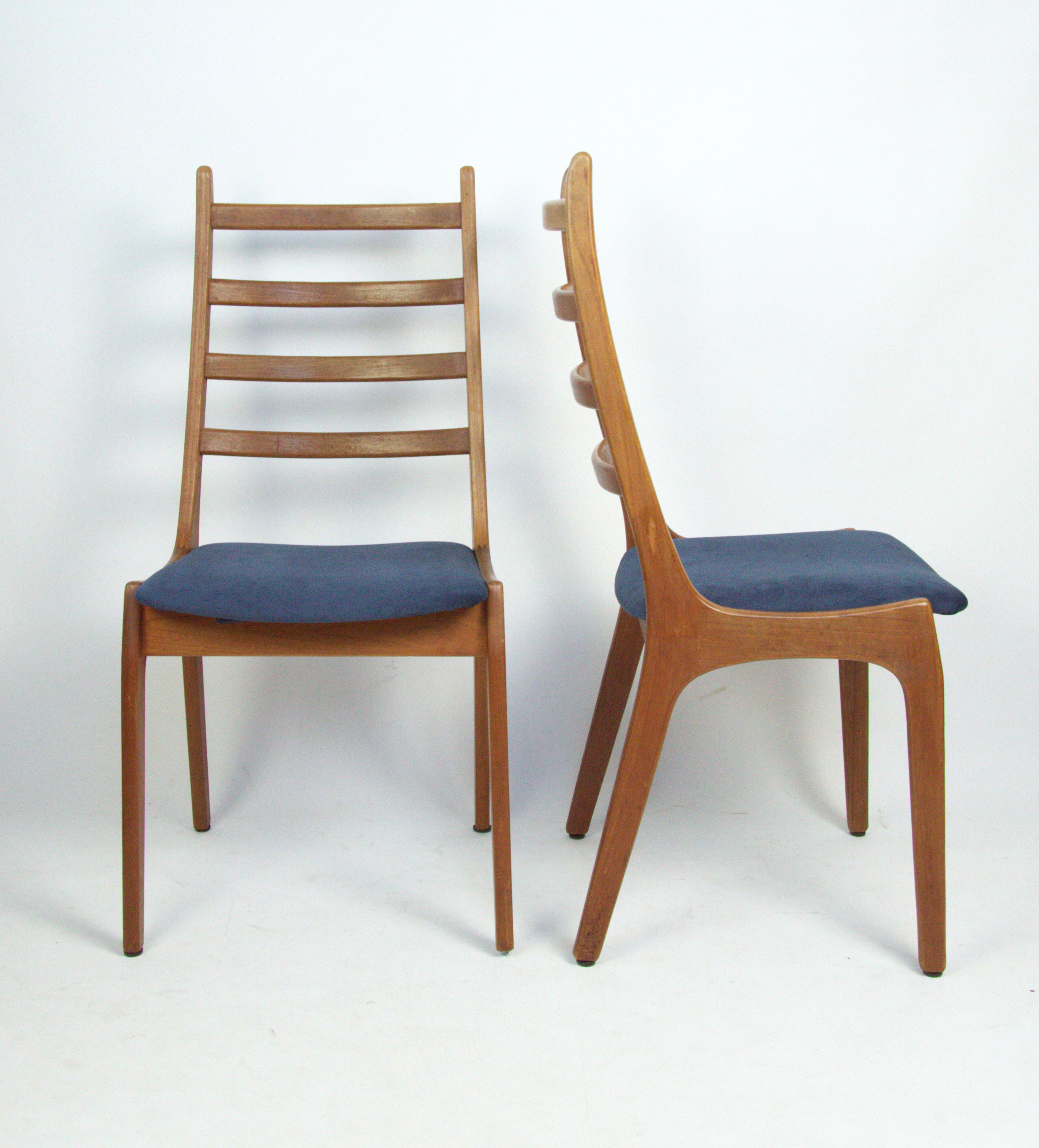 Ensemble de quatre chaises, K.S. Mobelfabrik, Danemark, années 1960