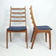Ensemble de quatre chaises, K.S. Mobelfabrik, Danemark, années 1960