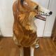 Collie dog sculpture