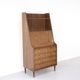 Midcentury italian bureau in teak