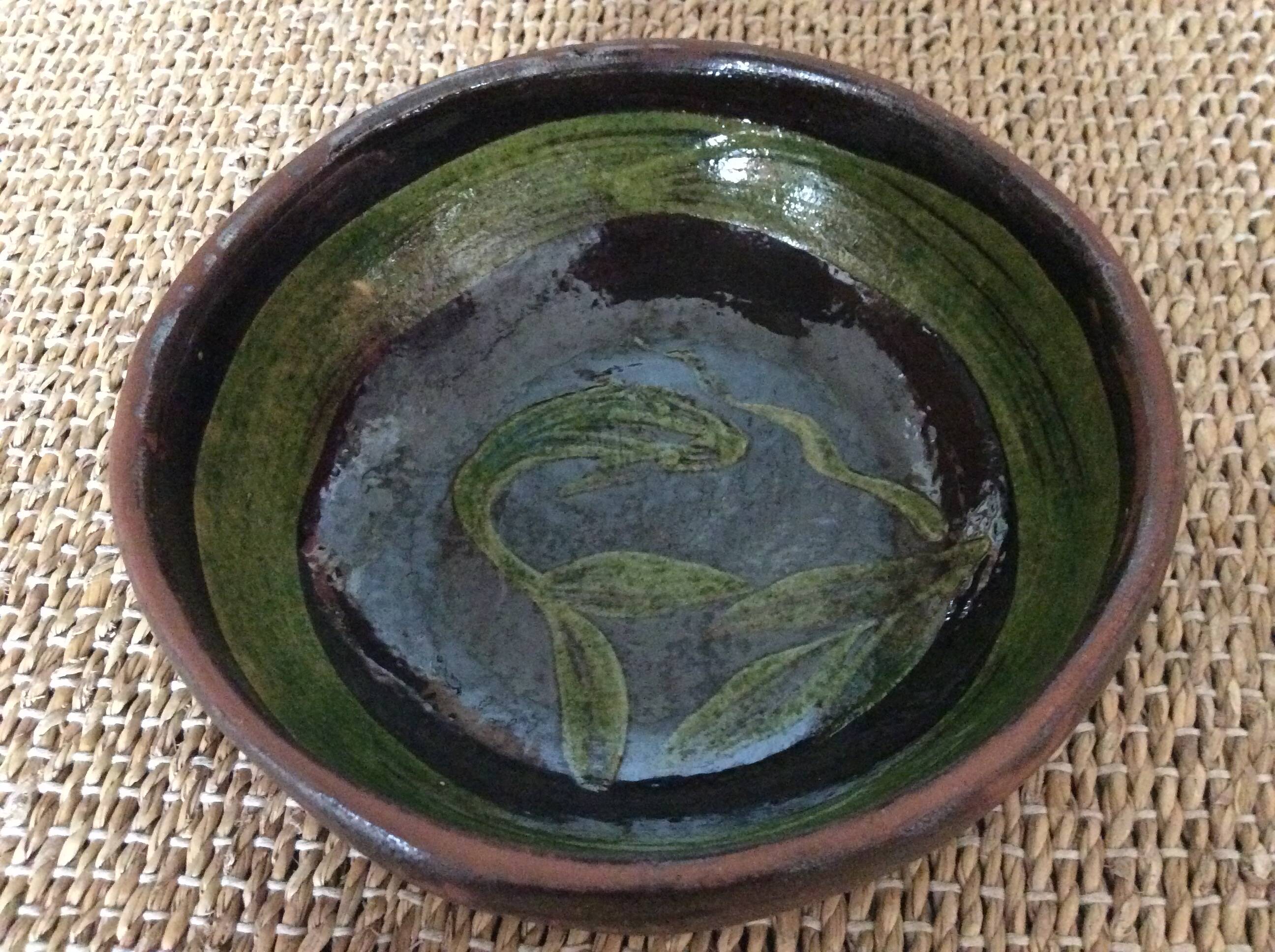 Mexican terracotta dish