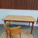 Wooden table or desk with removable legs