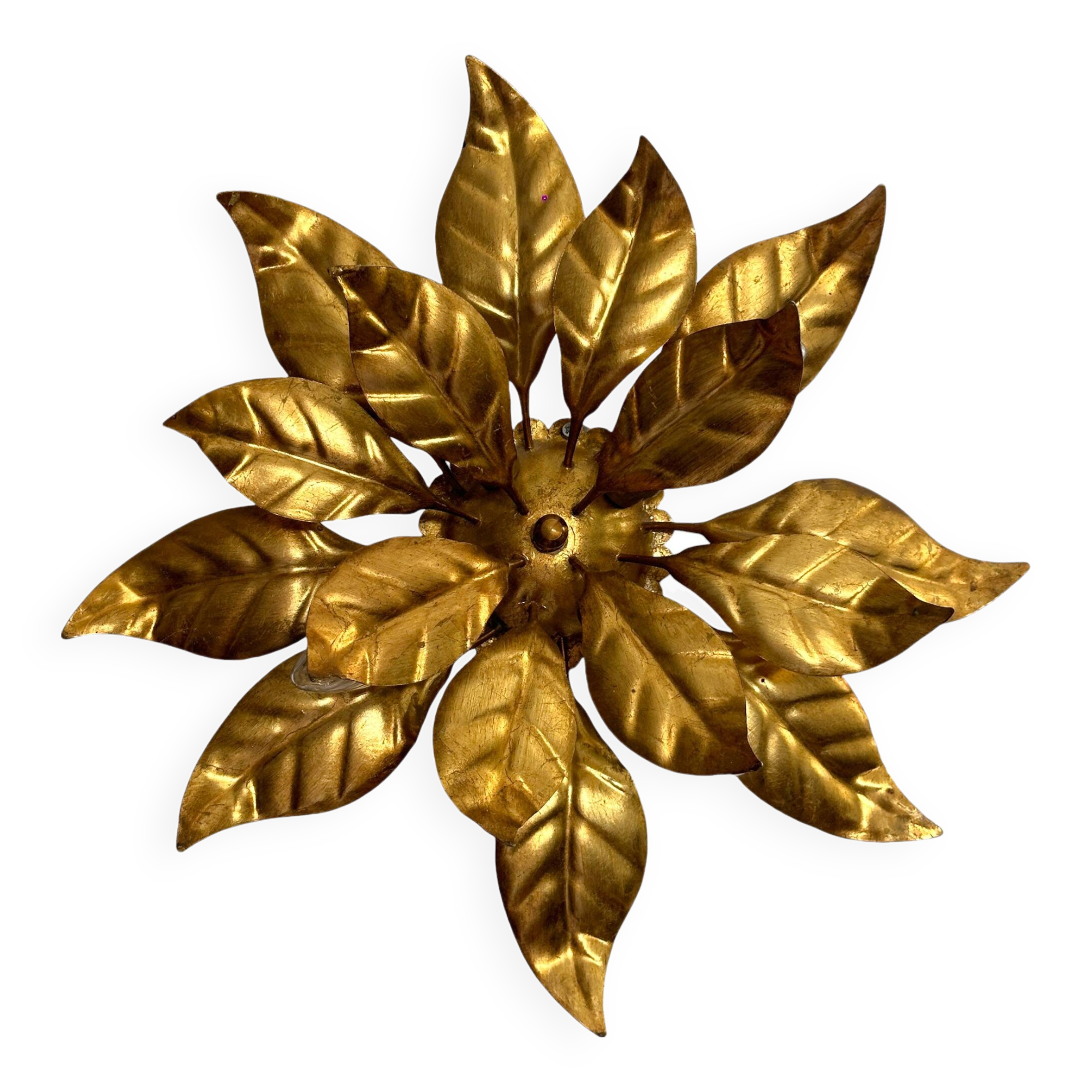 Hans Kogl Vintage Gold Floral Applique