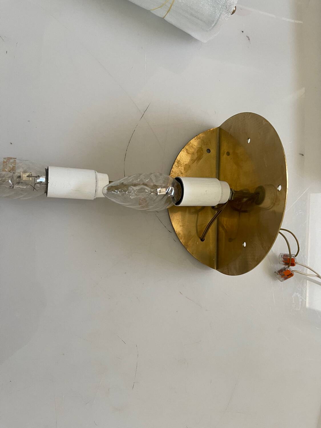 Multicolored Glass Tronchi Sconces Set of 2 1970’s