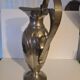 Pure brass ewer signed L Rozay Art Nouveau Style