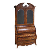 20th century Dutch inlaid trumeau