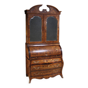 20th century Dutch inlaid trumeau
