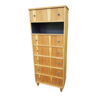 Meuble en bois vintage pour les magasins de chaussures