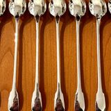 Christofle cluny 12 spoons 19.5 cm cocktail mazagran jam soda new condition