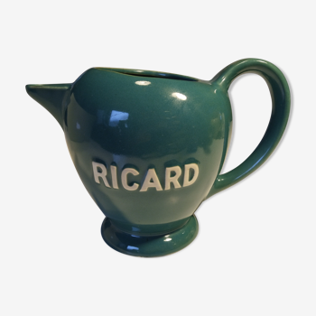 Pichet Ricard vert année 50
