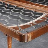 Pair of beech wood daybeds, 1950s