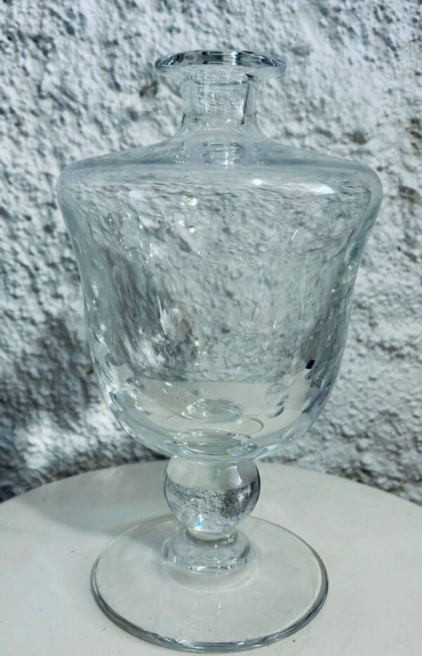 Carafe à décanter en cristal Saint Louis. Collection Bubbles