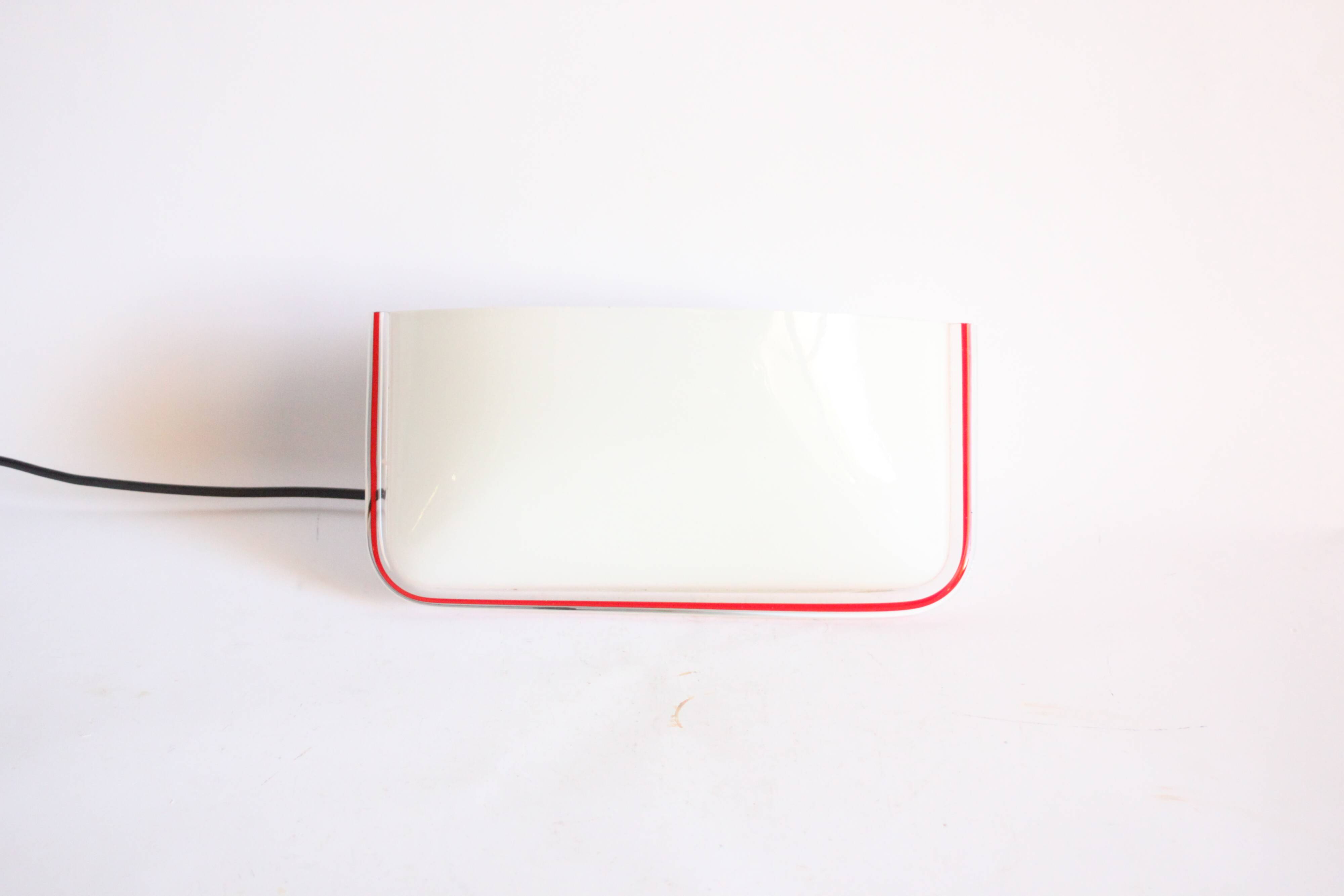 Murano Glass Wall Lamp Renato Toso, Leucos, Italy