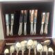 Ensemble de couverts vintage élégant Francis Greaves & Sons Sheffield de 60 pièces – Ori