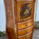 Secretary louis XV curved, varnish Martin, marquetry