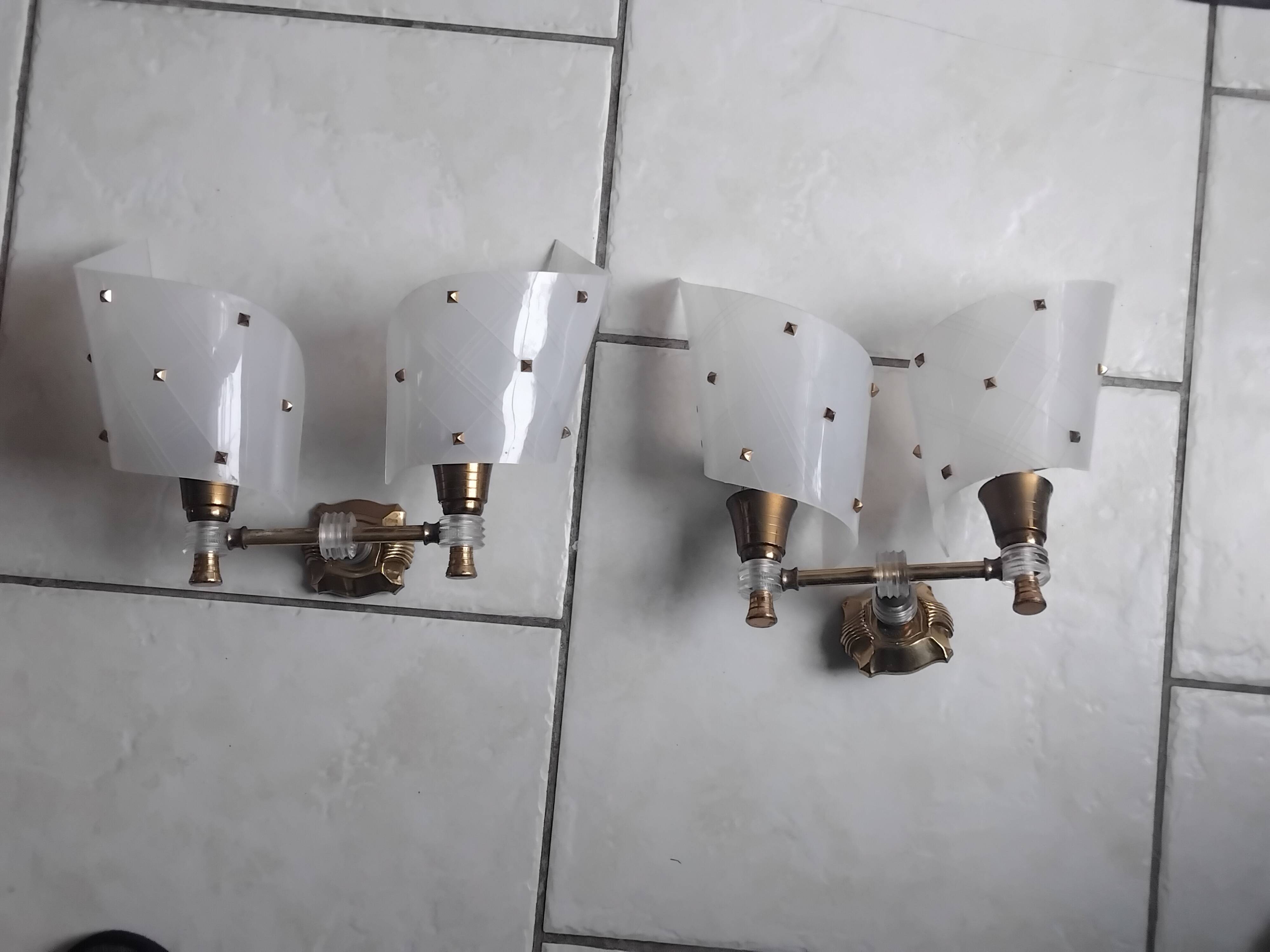 Pair of vintage wall lights