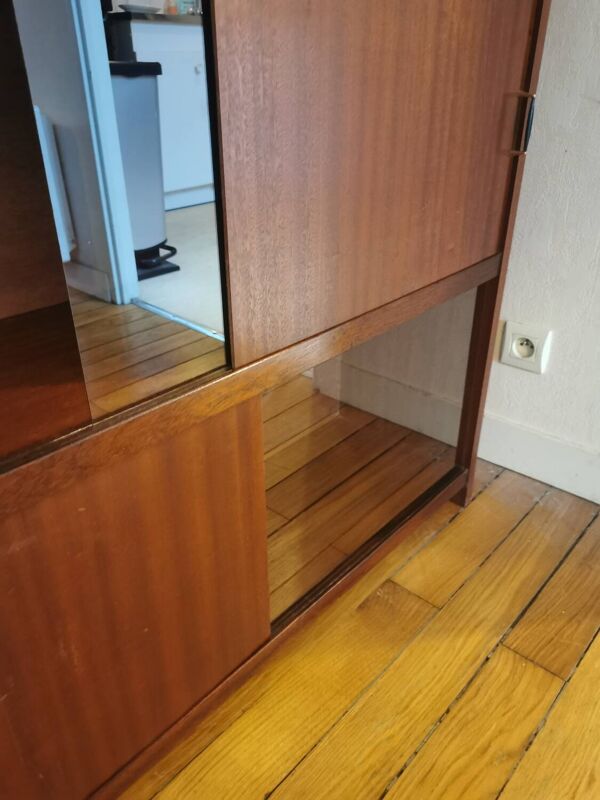 Bibliothèque Vitrine bibus année 50