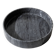 Large vintage marble bowl from the 1970s, dark grey.