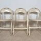 Set of 5 folding chairs from the 1930s by Thonet Mundus.
