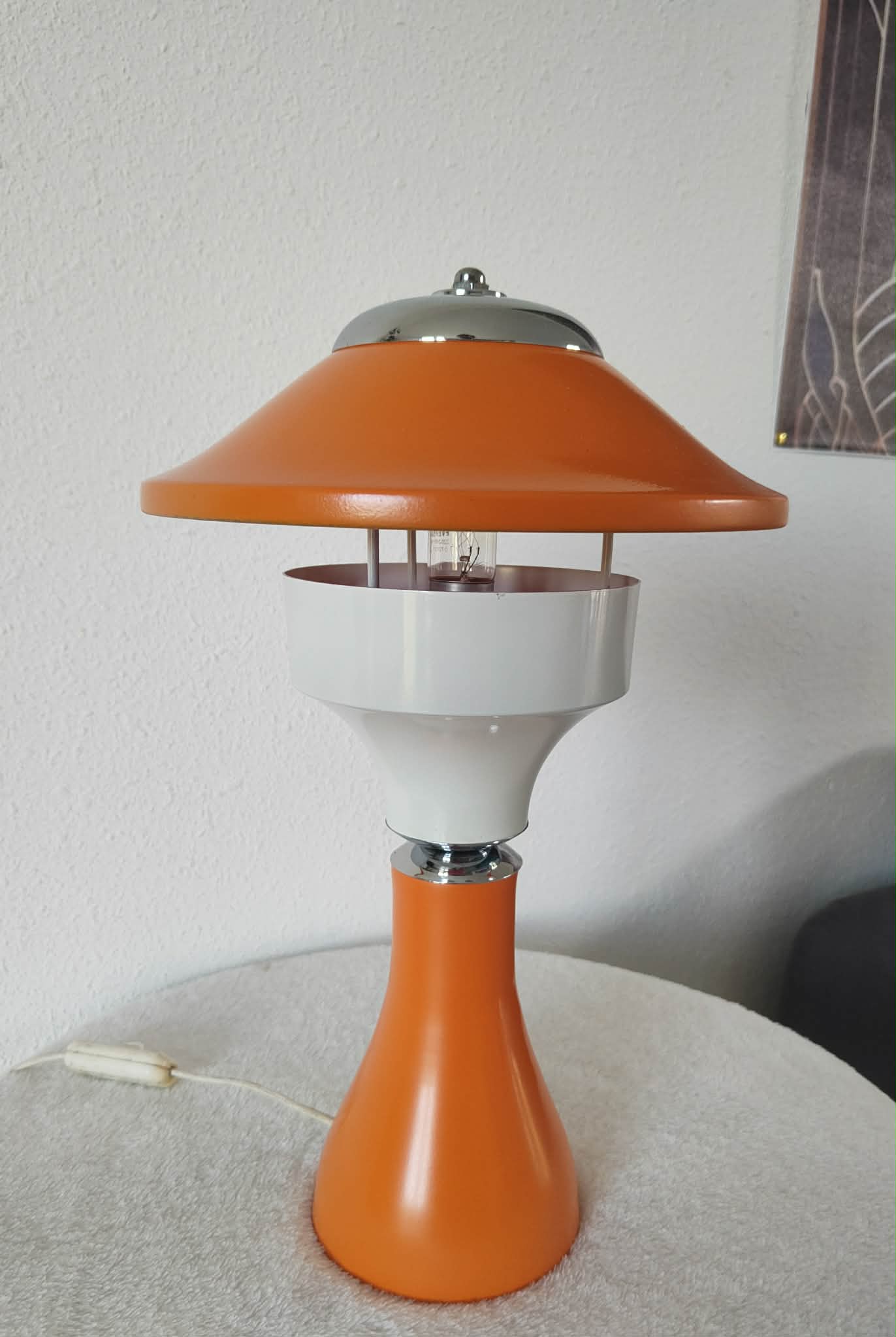 Vintage UFO lamp