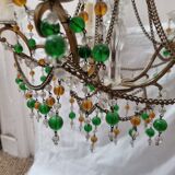 Tassel chandelier Italy, 1970