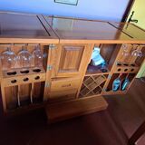 Thai exotic wood bar