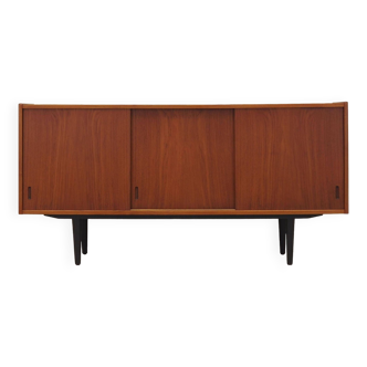 Buffet en teck, design danois, années 1970, production : Danemark