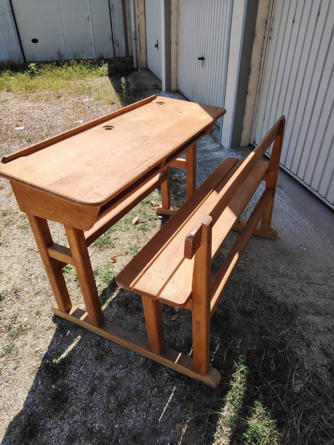 Double children's desk