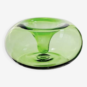 Mini green candle holder