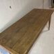 Large extendable wooden dining table – up to 3.41 m – 2 extensions