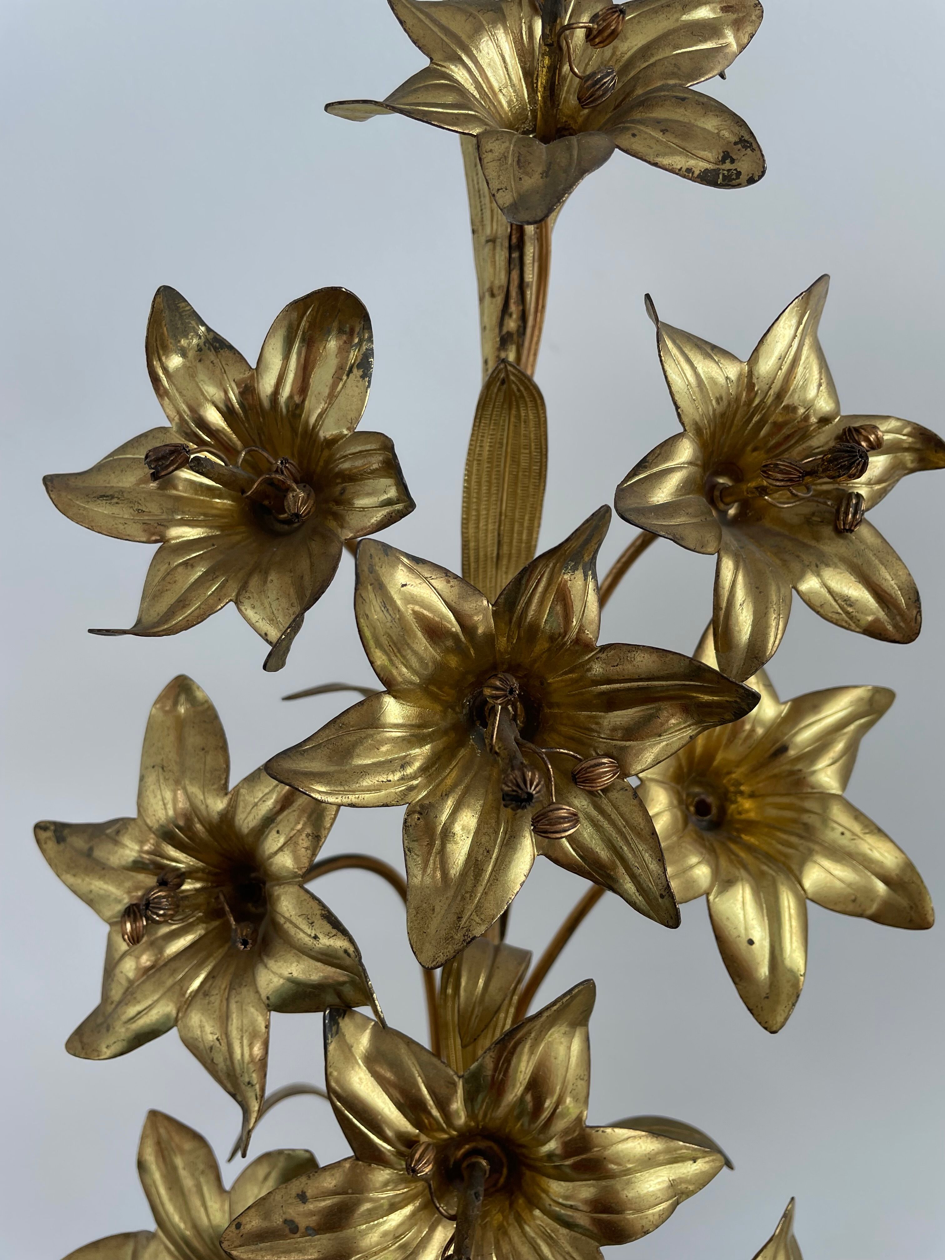 Decorative elements - brass and bronze with décor - fleurs-de-lys - France