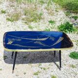 Table basse vintage pieds compas