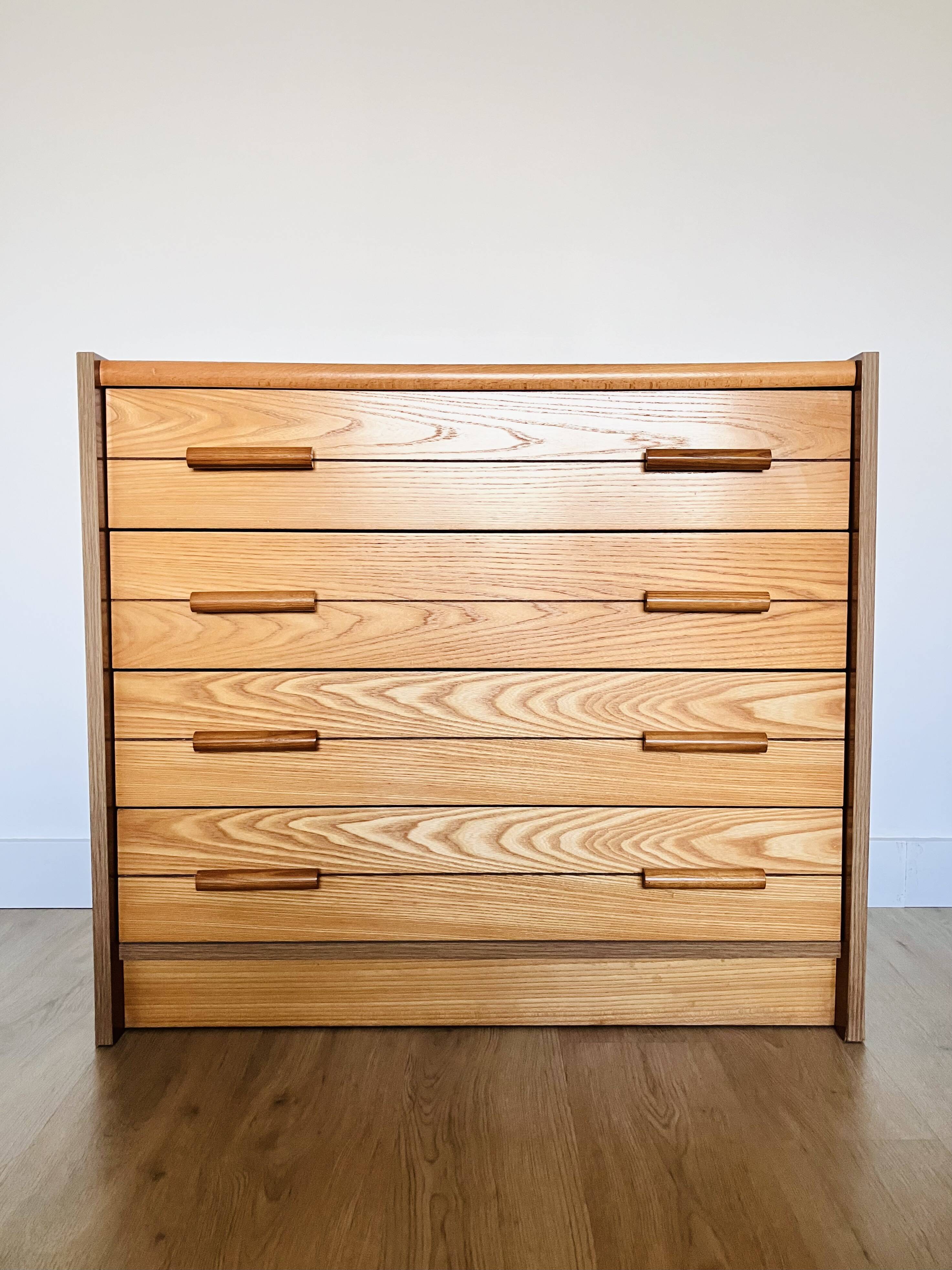 Retro wooden chest of drawers