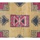 Vintage Turkish Oushak Handmade Wool Cotton Red Runner Rug 73x325